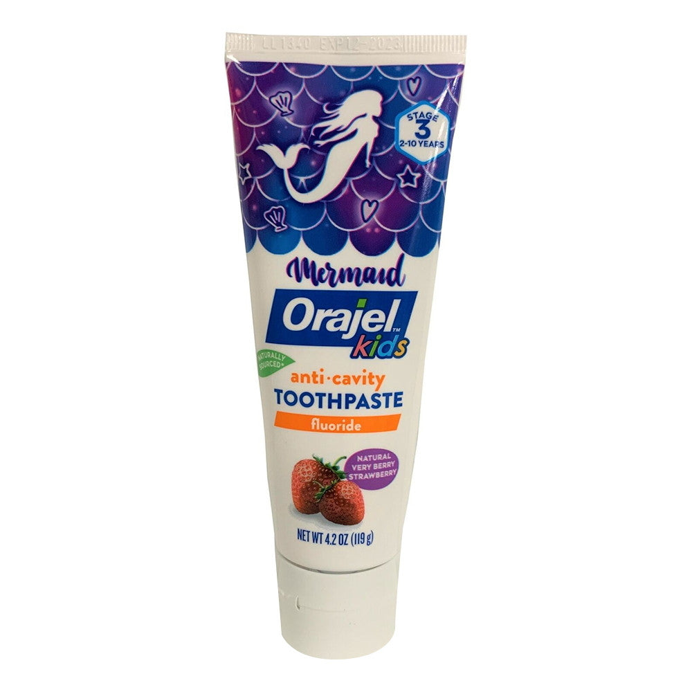 Orajel Kids Mermaid and Magical Unicorns Anti-Cavity Fluoride Toothpaste, 4.2 Oz